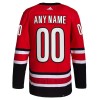 Carolina Hurricanes Hockeydrakt Custom 2023-24 Rød Tredje Adidas Authentic - Herre